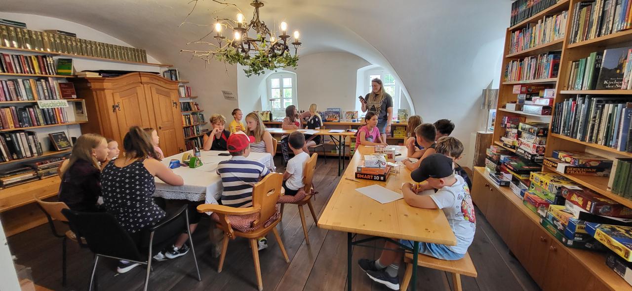 Bib-Quiz in der Bücherei